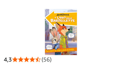 Disney Libri - Zootropolis. Il Libro Delle Barzellette Con Scherzi E Giochi