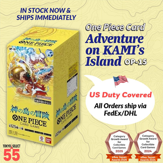 One Piece Card Game OP-15 Adventure Kami's Island Booster Box JP