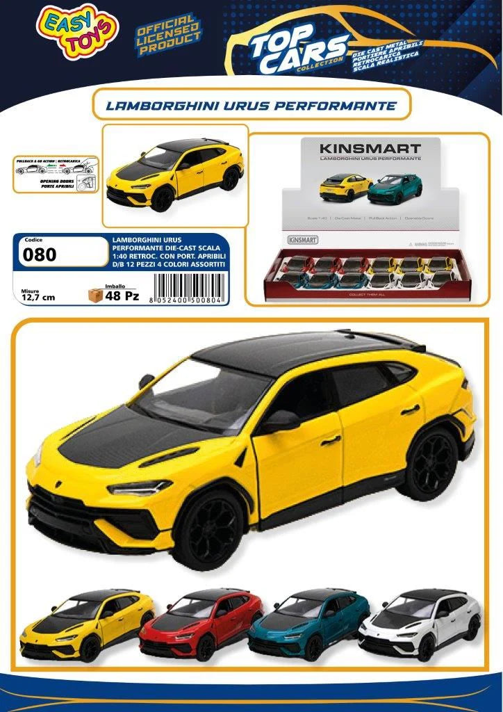 Easy Toys Lamborghini Urus Performante Scala 1:40