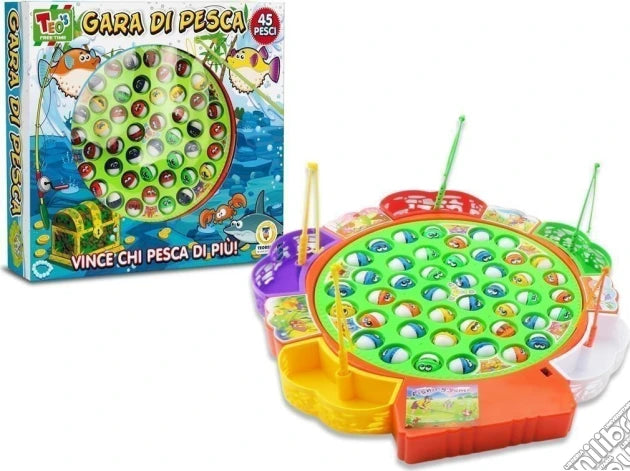 Teorema Teo's Gara Di Pesca 45 Pesci A Batteria 3 Colori