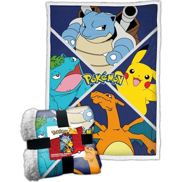 Lyo Coperta Sherpa Pokémon Classic 100x150 Cm
