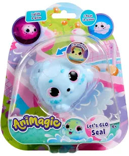 Animagic Let's Glo Axolotl Itsevalaiseva Giocattolo