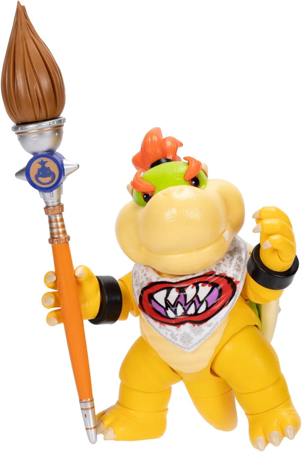 JAKKS Pacific Bowser Jr. Statuina Plastica Multicolore