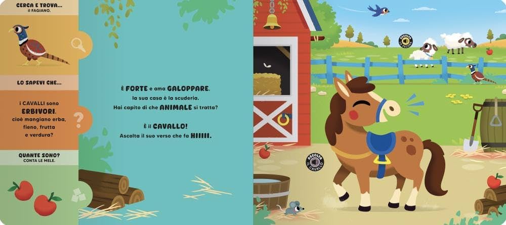 Dami Editore - Fattoria. Cerca E Trova. Conta. Impara. Ediz. Colori