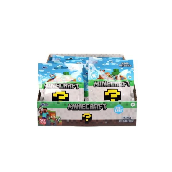 Jada Minecraft Nanofigura Zacskóban DP24 13 Pezzi Serie 6
