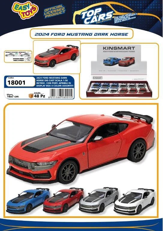 Easy Toys Ford Mustang Dark Horse 2024 Die Cast