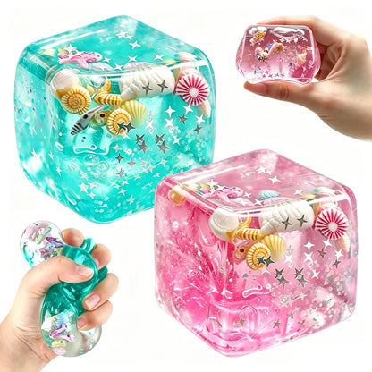 Teorema Teo's Freetime - Squishi Cubi Trasparenti 5cm Espositore 12Pz