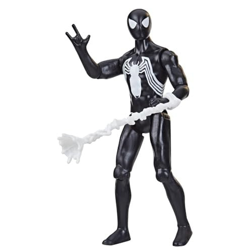 Marvel Symbiote Suit Spider-Man Action Figure 4 - Giocattolo