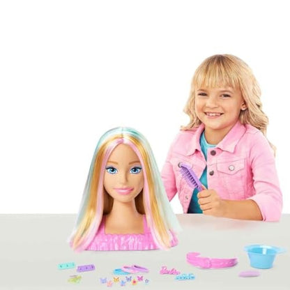 Barbie Styling Head Bionda Con 20+ Accessori Per Acconciature