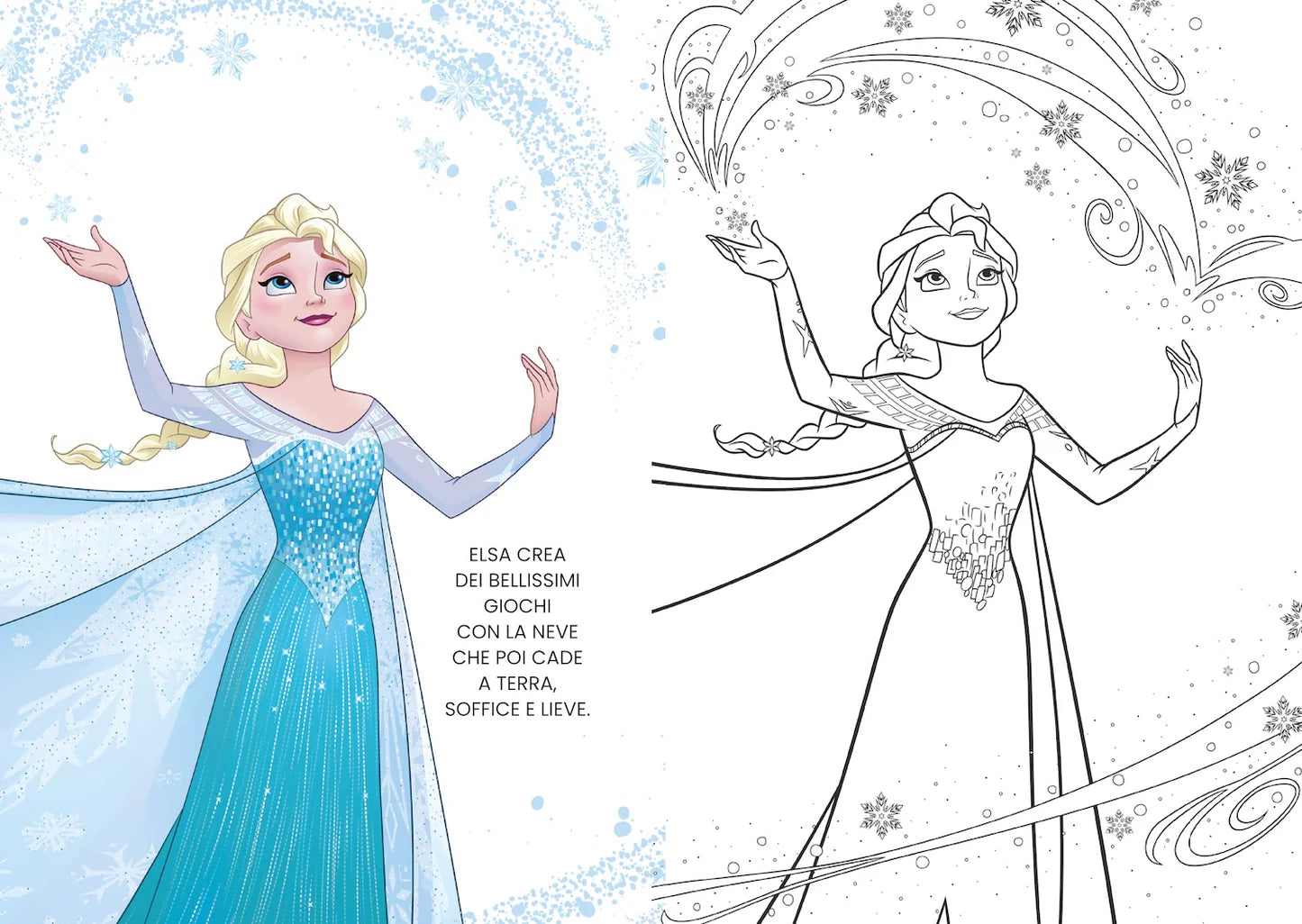 Disney Libri - Elsa E Anna Frozen Disegna & Colora Ediz. Colori