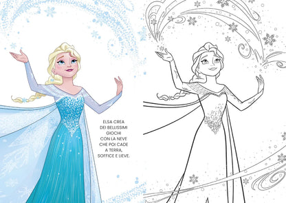 Disney Libri - Elsa E Anna Frozen Disegna & Colora Ediz. Colori