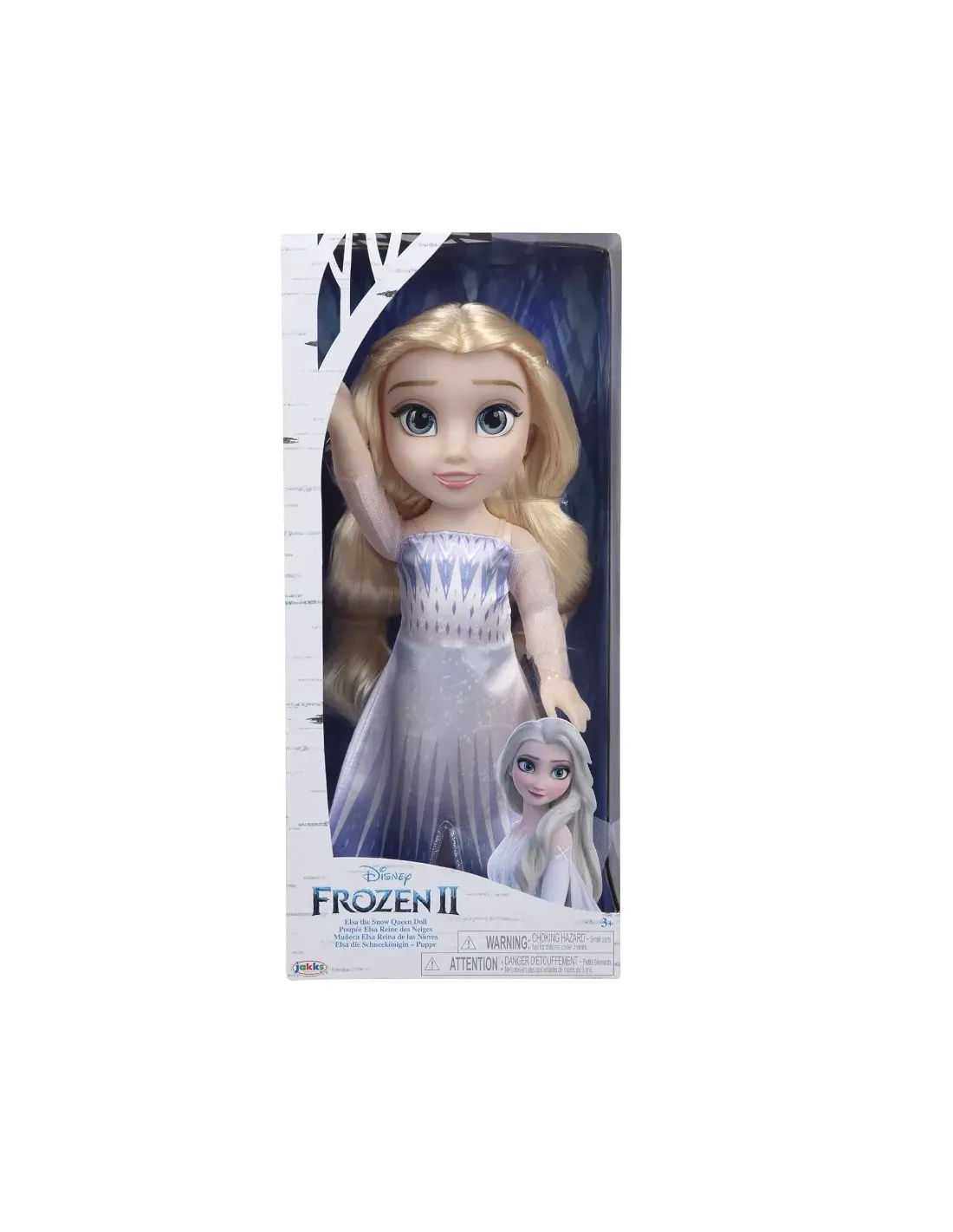 JAKKS Frozen 2 - Bambola Elsa Snow Queen