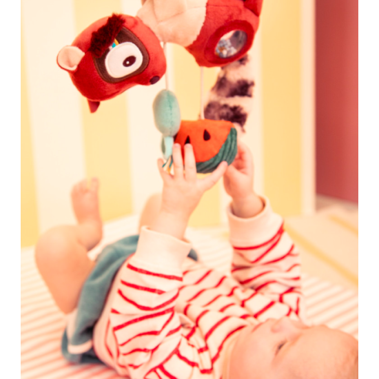 Lilliputiens Peluche di lemure da appendere