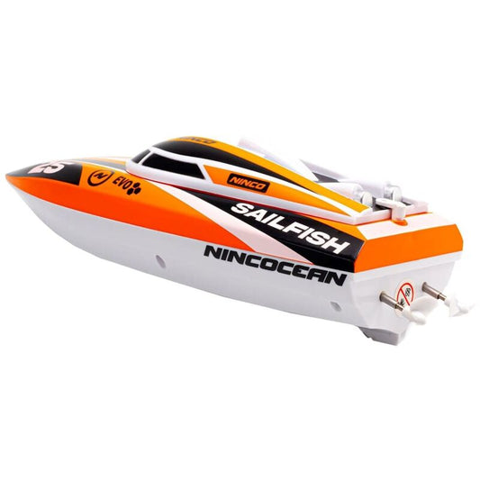 Ninco Boot Ocean Sailfish Barca Radiocomandata Arancione