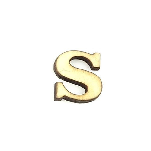 Holzbuchstabe S - Lettera In Legno