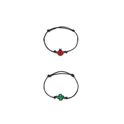 Legami Set di 2 Braccialetti Better Together - Coccinella