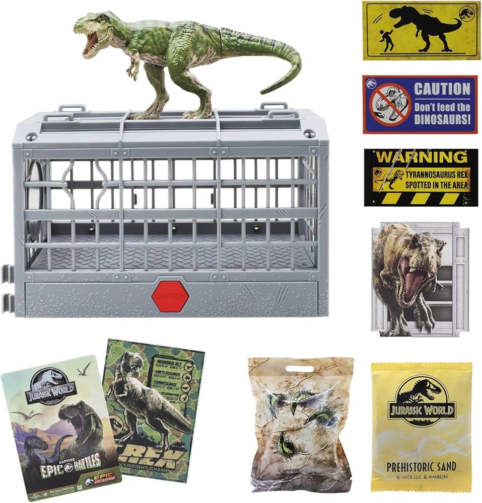 Rocco Giocattoli JW Epic Battles Rebirth Rumble Cage Jurassic World