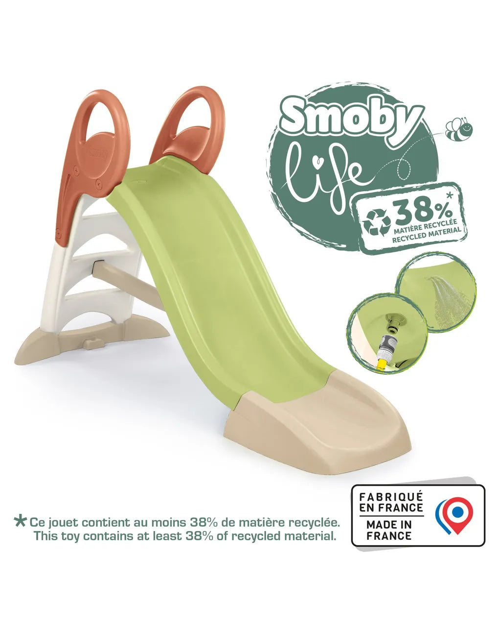 Scivolo ks water fun - 1,5m - 2+ - smoby life