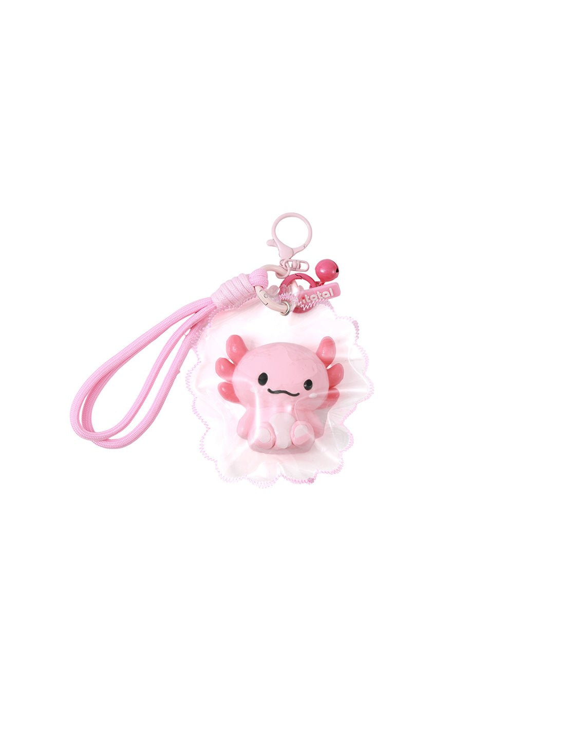 Itotal Portachiavi JellyPop Gatto Rosa