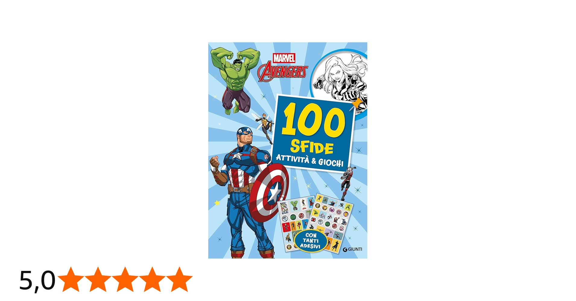 Marvel Avengers. 100 Sfide. Attività E Giochi Con Adesivi