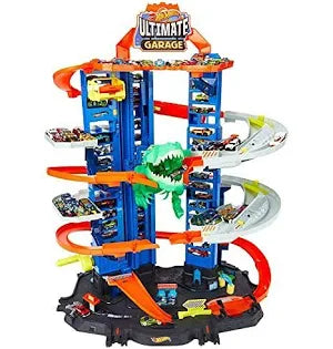 Cadabra Garage Con Due Veicoli, Luci e Suoni, 95 Cm, 3+