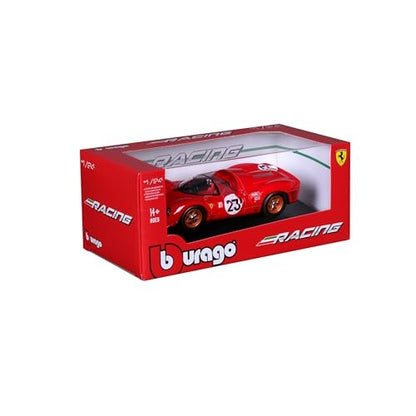 Bburago Ferrari 330 P4 1:24 Daytona 1967 #23 Rosso