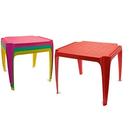 Teorema Tavolo In Plastica 4 Colori Assortiti