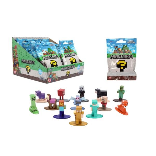 Jada Minecraft Nanofigura Zacskóban DP24 13 Pezzi Serie 6