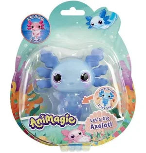 Animagic Let's Glo Axolotl Itsevalaiseva Giocattolo
