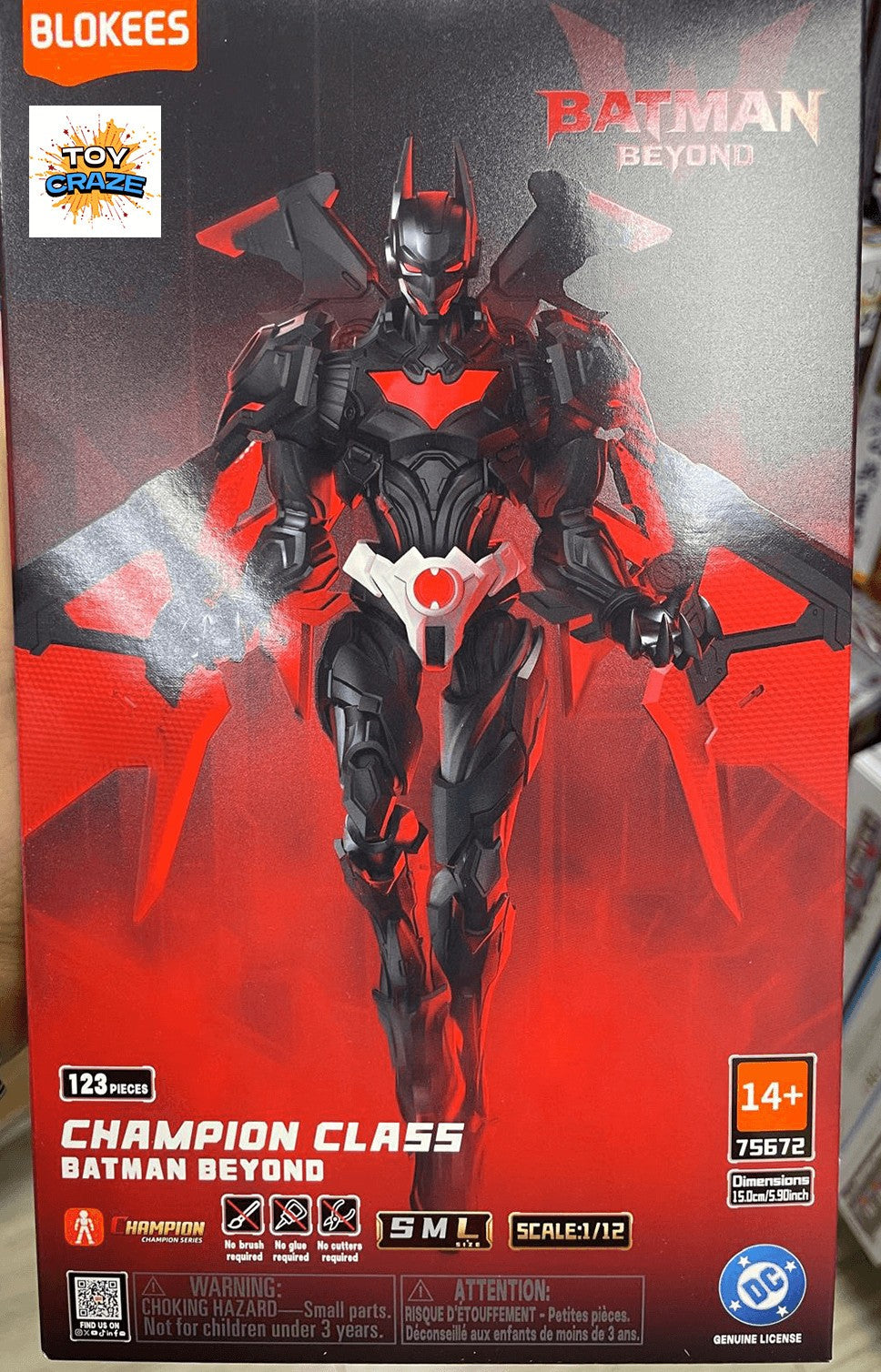 Blokees DC Champion Class 02 Batman Beyond 1:12 Model Kit
