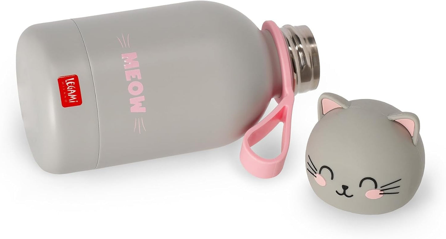 Legami Hot & Cold BFF Bottiglia Acciaio Bambini Gatto