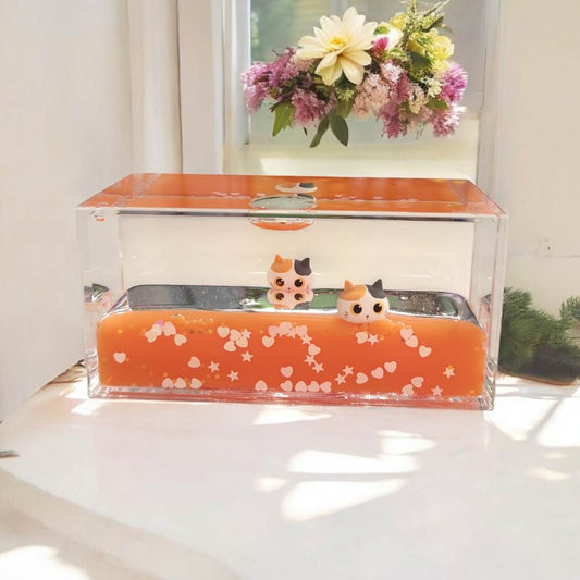 I Total Fermacarte Orange Cat