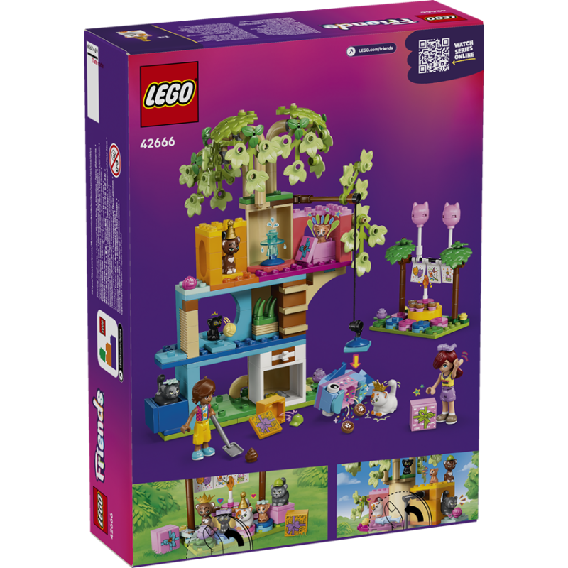 Festa di compleanno felina e Casa sull’albero - Lego Friends 42666