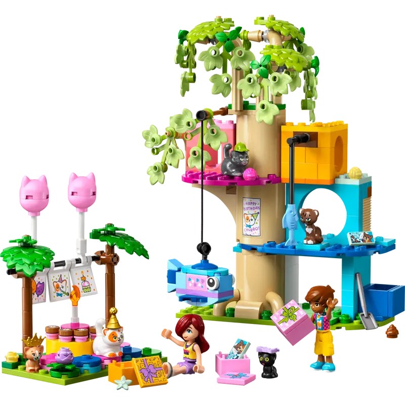 Festa di compleanno felina e Casa sull’albero - Lego Friends 42666