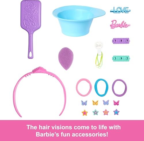 Barbie Styling Head Bionda Con 20+ Accessori Per Acconciature