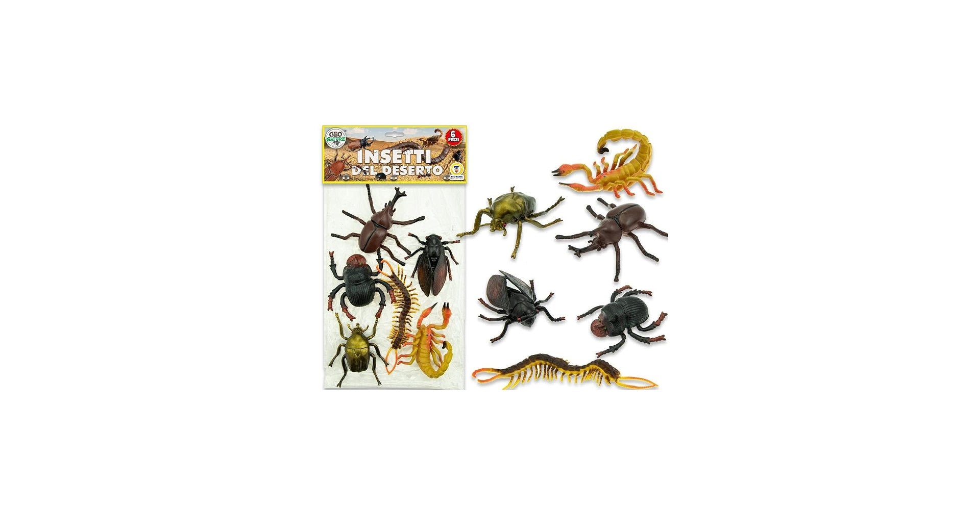 Teorema Geo Nature Insetti Del Deserto 6 Pezzi