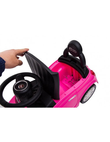 FIAT 500 PRIMI PASSI CAVALCABILE CON SUONI ROSA