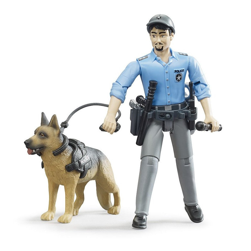 Bruder 62150 Poliziotto bworld con Cane