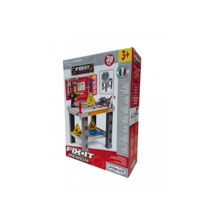 Fix It Banco da Lavoro con 30 Accessori