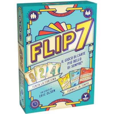 FLIP 7 gioco da tavolo CON LE CARTE ghenos games IN ITALIANO età 8+