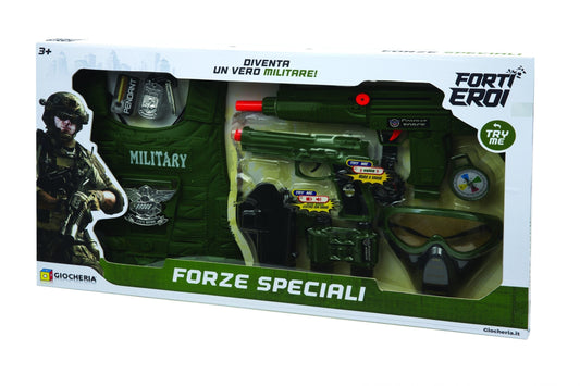 Forti Eroi - Set Travestimento Forze Speciali toysvaldichiana.it 