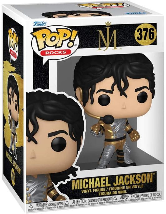 Funko Pop! Rocks Figure in Vinile Michael Jackson (History Tour) 10cm