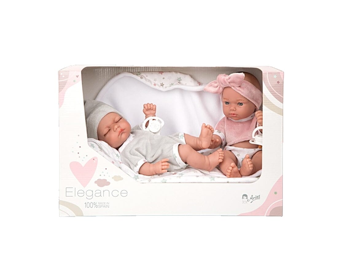 Giocheria ARIAS Bambole Elegant Gemelli (26 cm) toysvaldichiana.it 