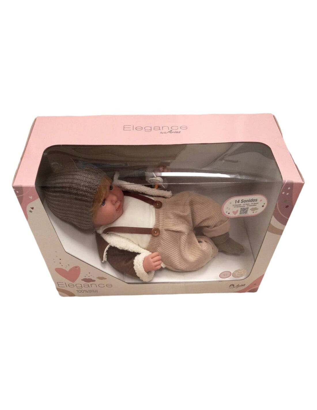 Giocheria Arias Bimbo 45 Cm Con Giubbotto Con Suoni toysvaldichiana.it 