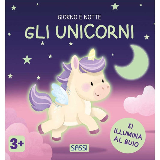 Copertina del libro Sassi Giorno e Notte - Gli Unicorni - Sassi Junior