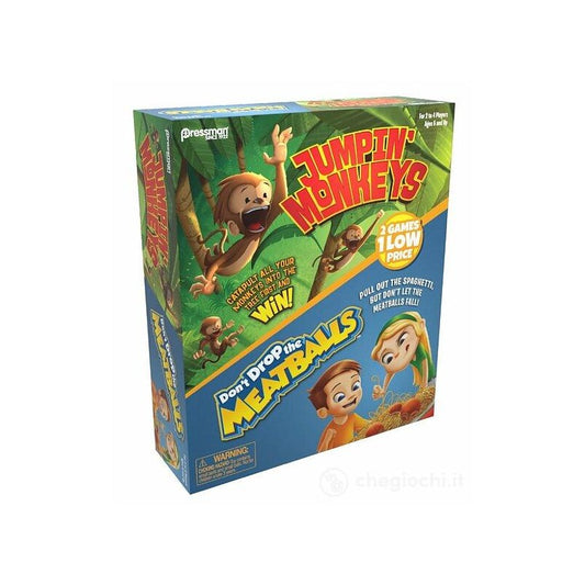 Combo Set Monkey & Meatballs . Gioco da tavolo