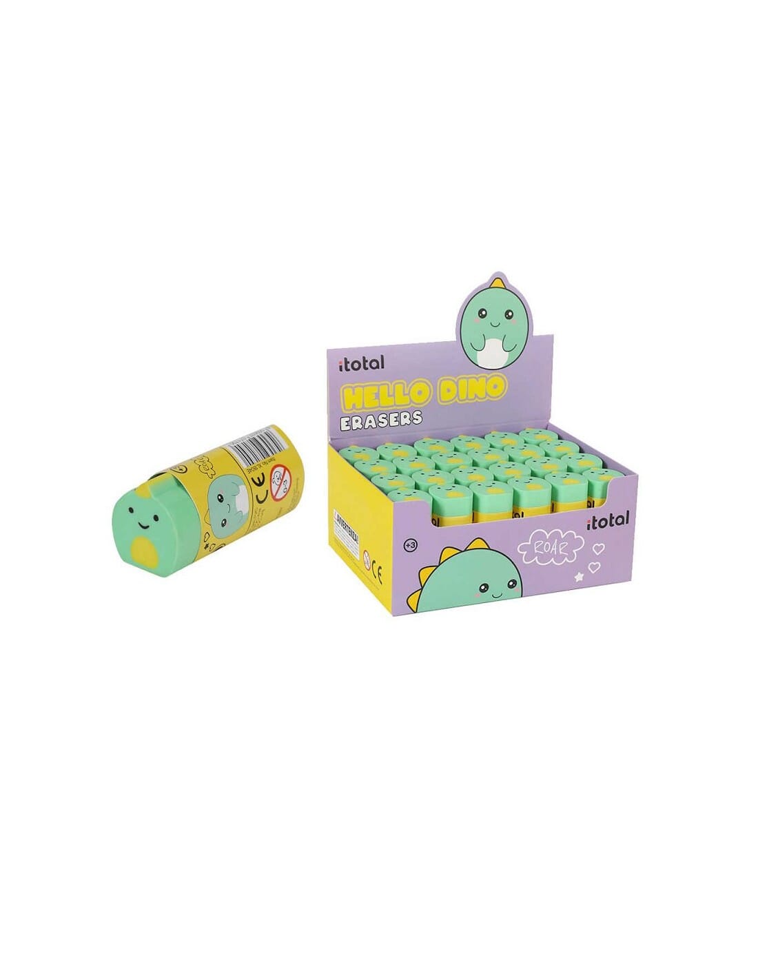 Gomma Da Cancellare Sagomata Hello Dino I Total toysvaldichiana.it 