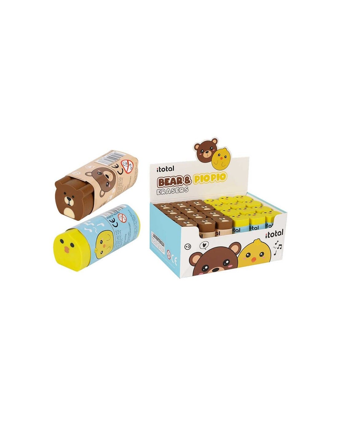Gomma Da Cancellare Sagomata Pulcino O Orso I Total toysvaldichiana.it 
