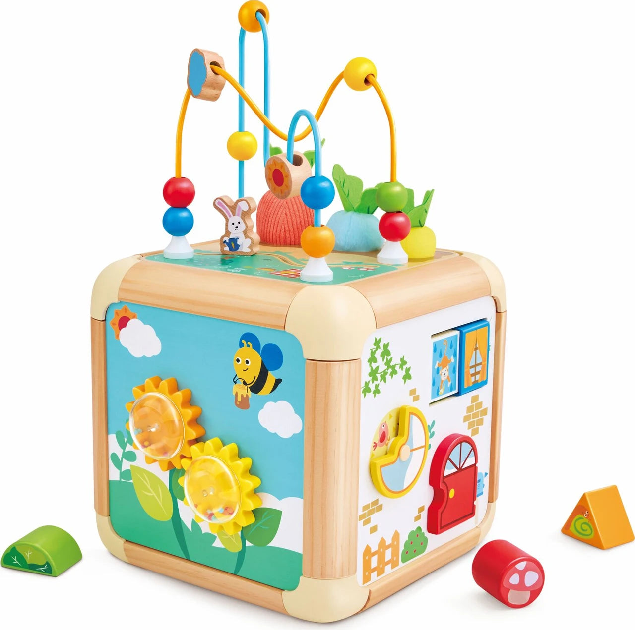 Hape Cubo Attività Carota 6 in 1 E0527