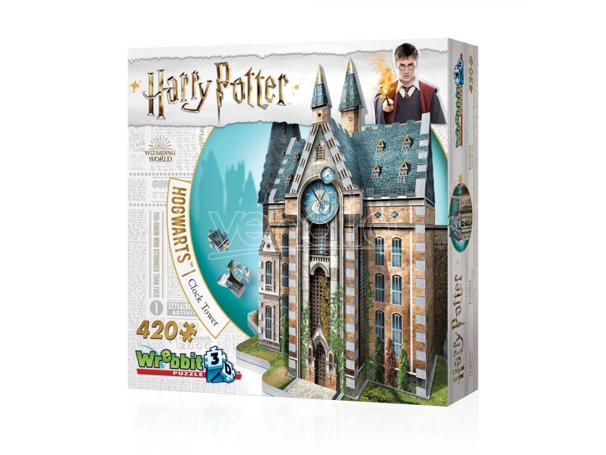 Harry Potter Puzzle 3D Torre Dell'Orologio (420 Pezzi) Wrebbit Puzzle
